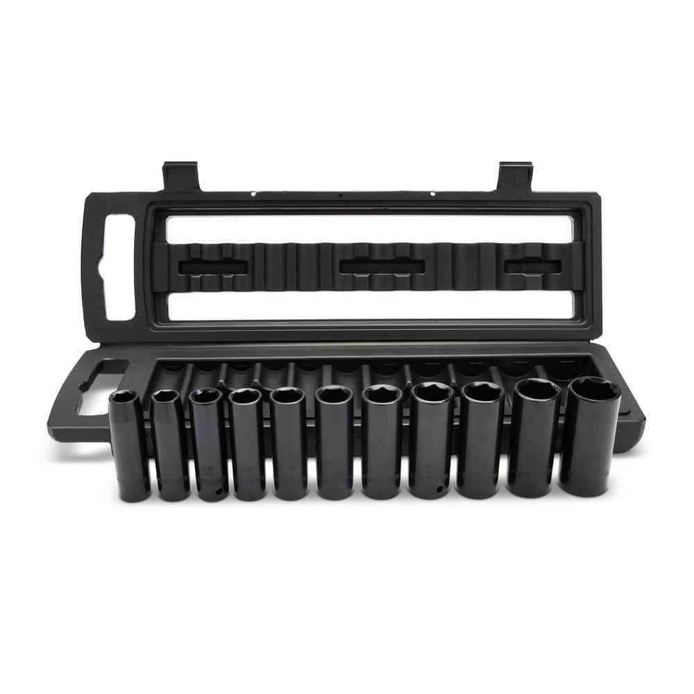 Husky 1/2 in. Drive 6-Point Impact Socket Set - Zenithce