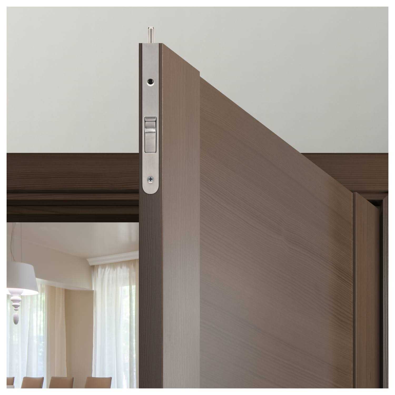 Nuk3y Residential 3 1/2 x 3 1/2 Ball Bearing Door Hinge 5/8 Radius - Zenithce