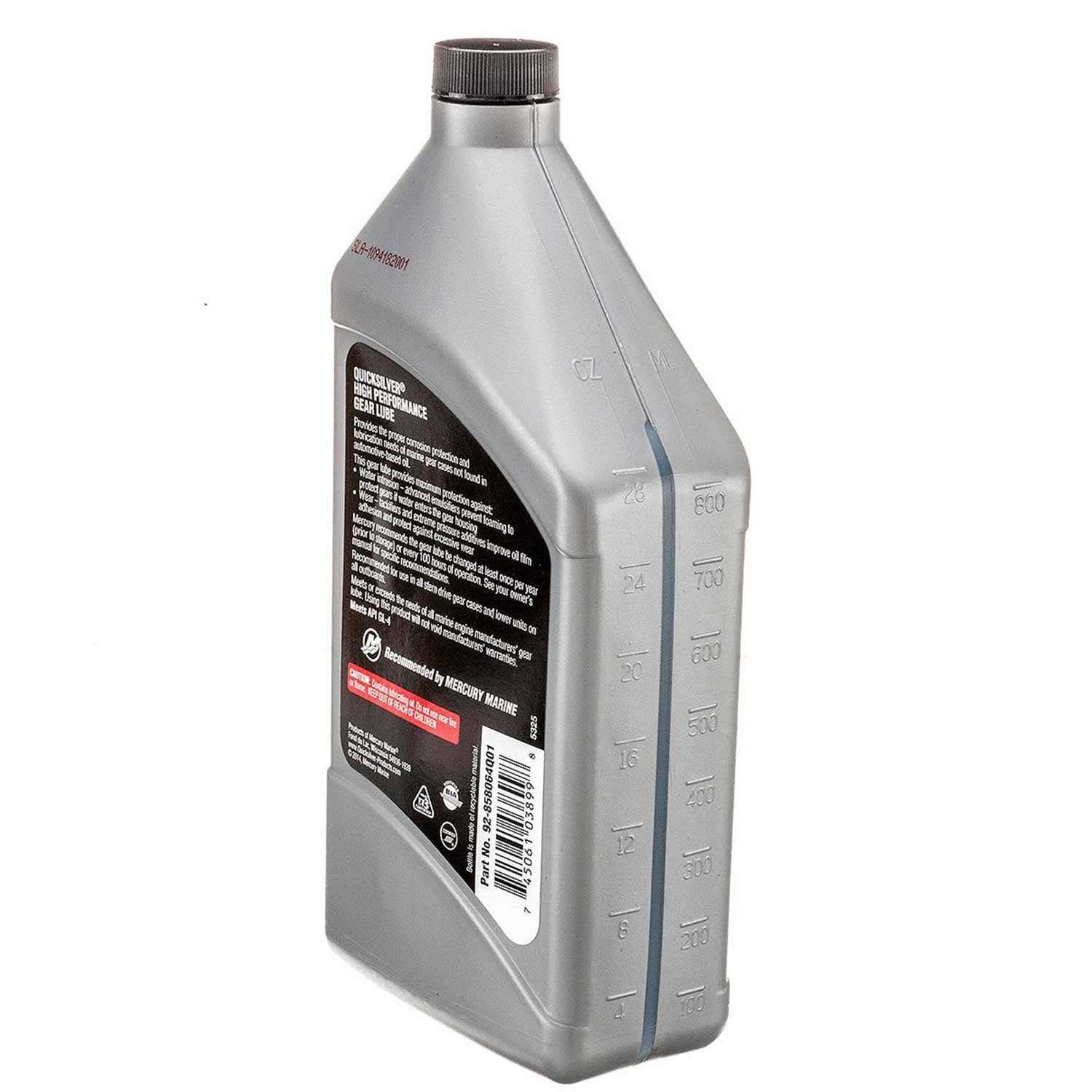 Quicksilver Premium Marine Gear Lube - Zenithce