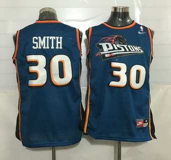 Detroit Pistons #30 Joe Smith Teal Green Soul Swingman Jersey - Zenithce