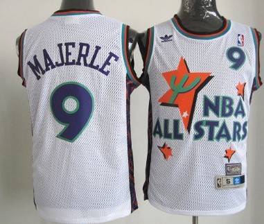 1995 All-Star #9 Dan Majerle White Swingman Throwback Jersey - Zenithce