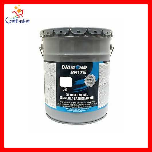 Diamond Brite 5 gal Oil Base All Purpose Enamel Paint - Zenithce