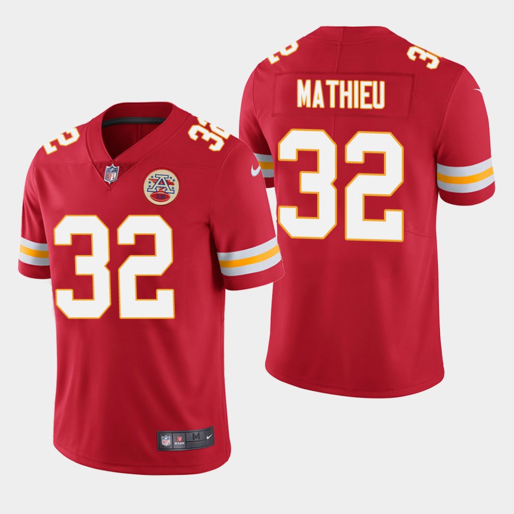 Kansas City Chiefs #32 Tyrann Mathieu Red Vapor Untouchable Limited Stitched Jersey - Zenithce