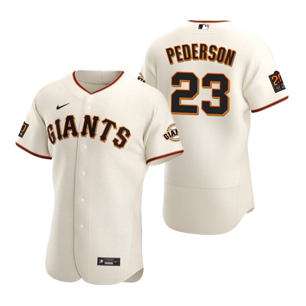 San Francisco Giants #23 Joc Pederson Cream Flex Base Stitched Jersey - Zenithce