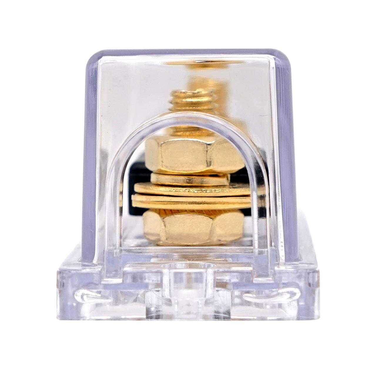Topstronggear Solid Brass 024 Gauge Anl Fuse Holder - Zenithce