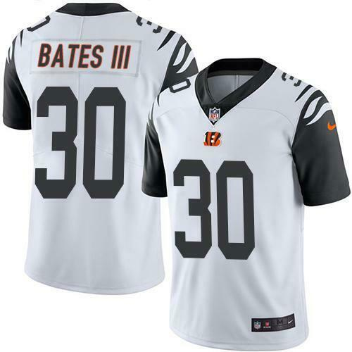 Cincinnati Bengals #30 Jessie Bates III White Limited Stitched Jersey - Zenithce