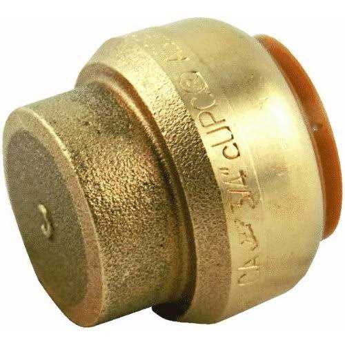 SharkBite 1/2 in. CTS x PVC Brass Push-to-Connect Coupling UIP4008A - Zenithce