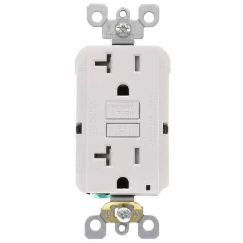 Leviton GFTR2-5LW 20A 125V Receptacle - Zenithce