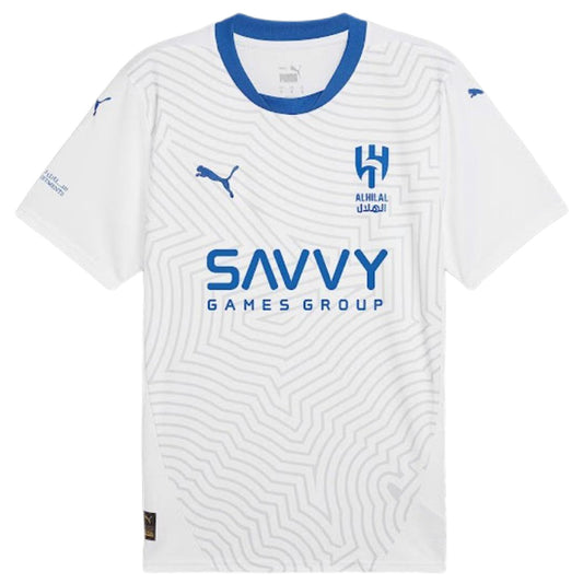 Al Hilal Saudi Away Soccer jersey 2024/25 - Zenithce
