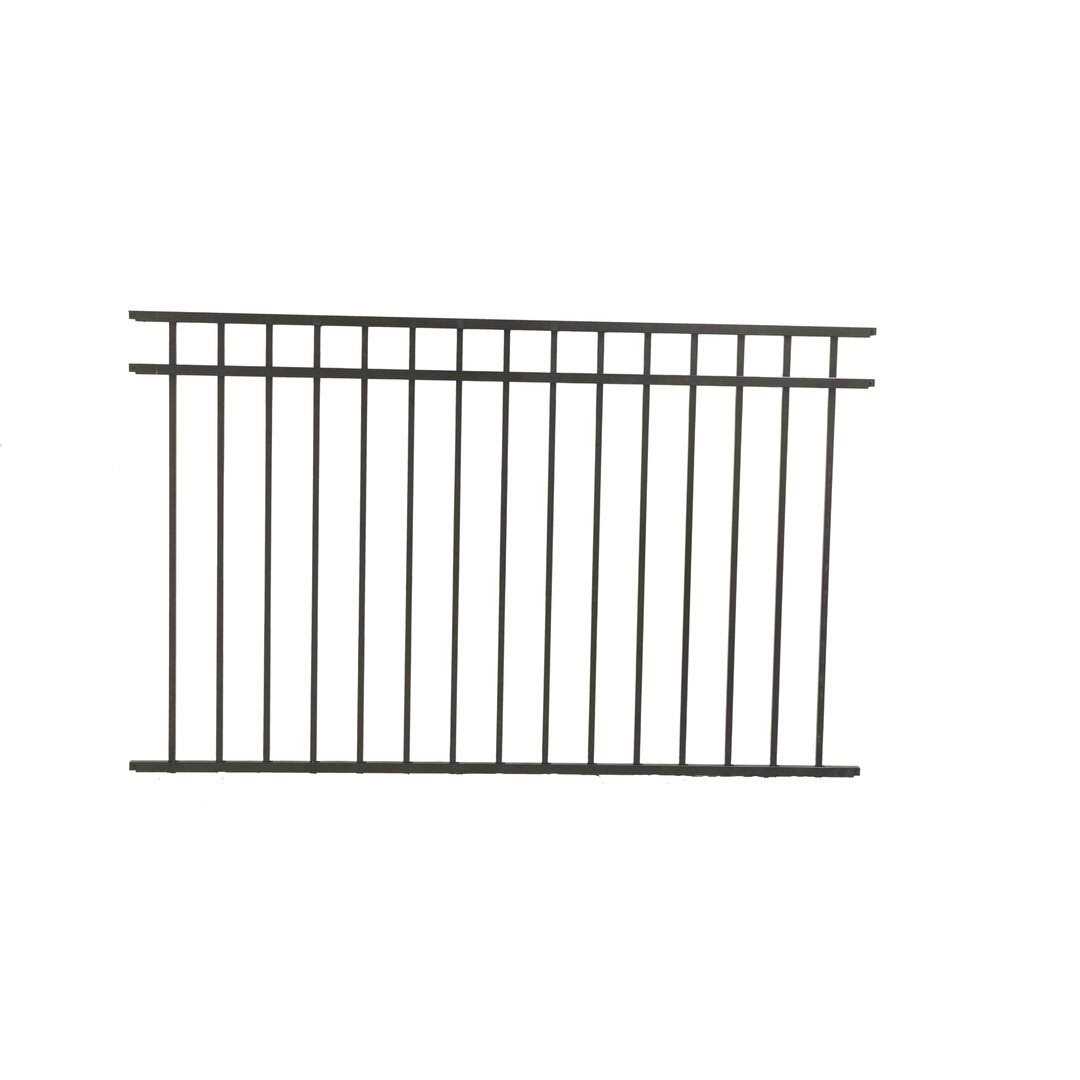 Fortress Athens Black Polymer Pressed Dome Fence Post Cap for 2×2 in. Nominal Post - Zenithce