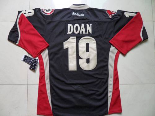 Coyotes #19 Shane Doan Black Third Stitched Jersey - Zenithce