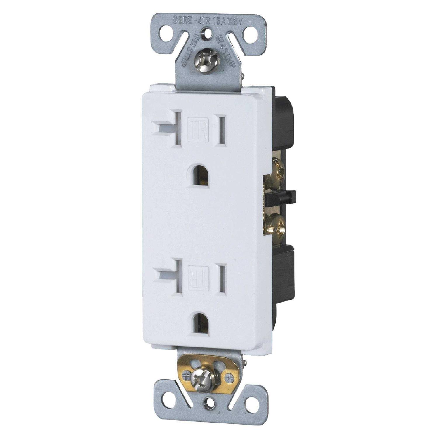 Faith 20 Amp Tamper-Resistant Outlet 20A 125V Decorator Receptacle - Zenithce