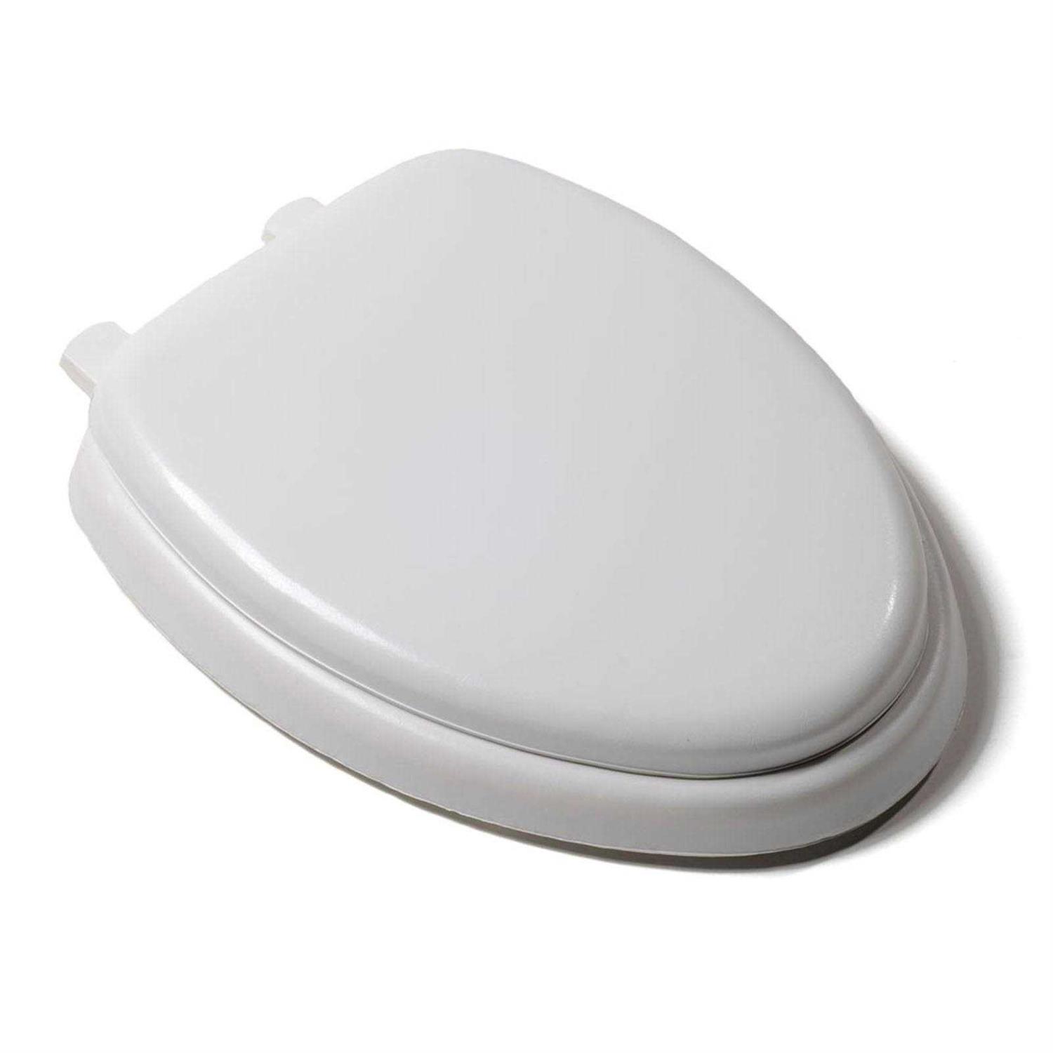 Jones Stephens Deluxe Soft Toilet Seat with Wood Cores - Zenithce
