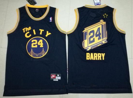 Golden State Warriors #42 Nate Thurmond The City Black Hardwood Classics Soul Swingman Throwback Jersey - Zenithce