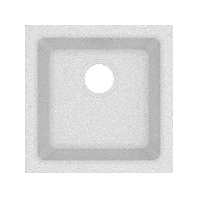 Elkay Quartz Classic 33 x 20-7/8 x 9-7/16 Single Bowl Drop-in Sink ELGR13322WH0 - Zenithce