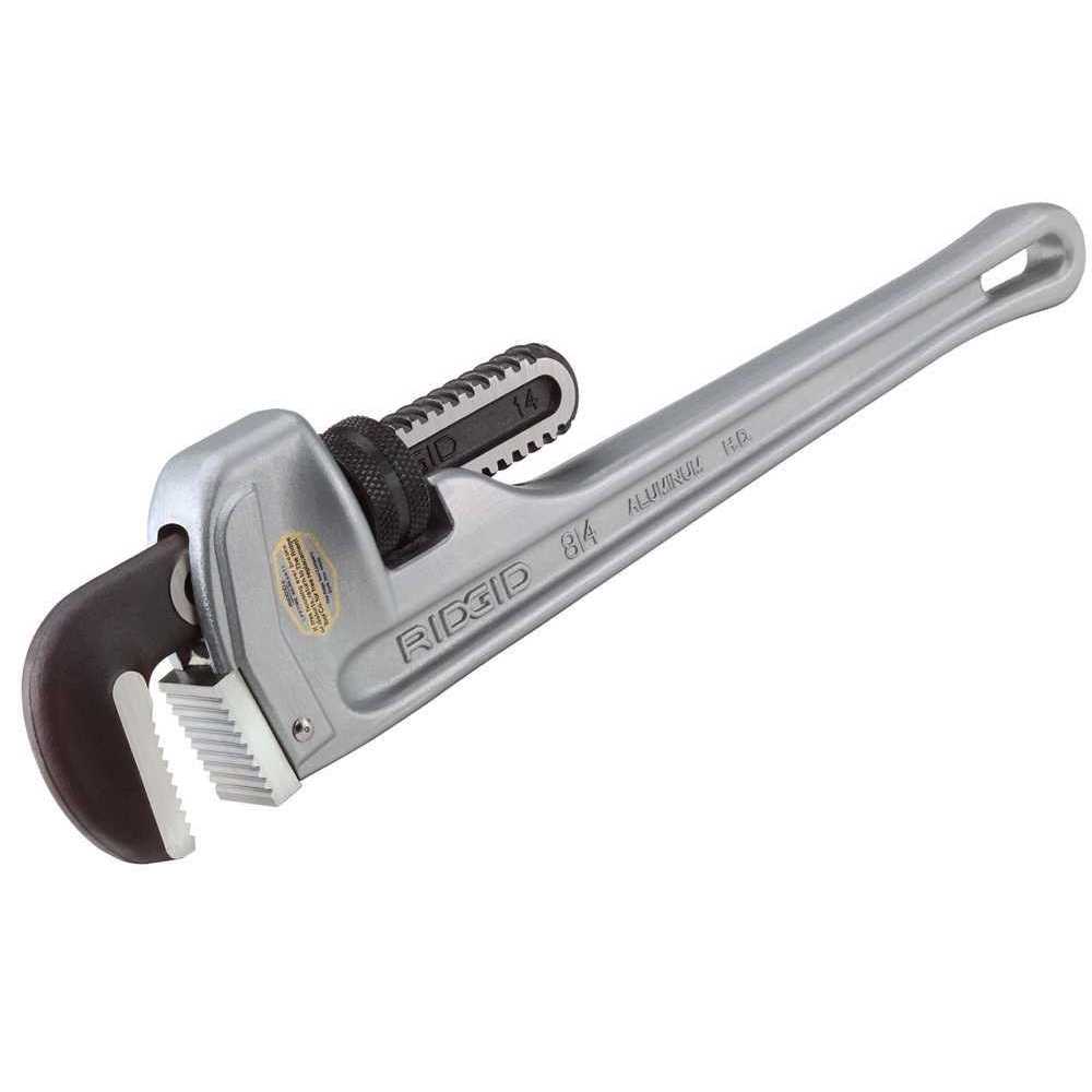 Ridgid 31110 Aluminum Straight Pipe Wrench - Zenithce