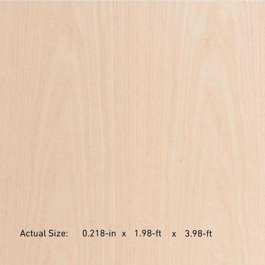 Lowe’s 2-ft x 4-ft Oak Sanded Plywood - Zenithce
