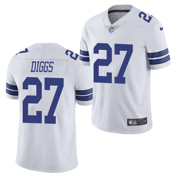 Dallas Cowboys #27 Trevon Diggs White Vapor Limited Stitched Jersey - Zenithce