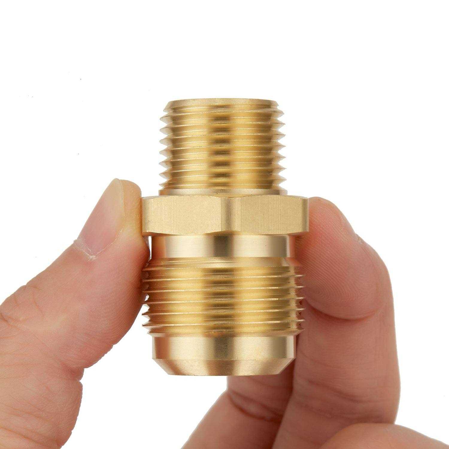 Litorange 2 PCS Metals Brass Pipe Fitting 90 Degree Barstock Street Elbow NPT Male Pipe x NPT Female Pipe - Zenithce
