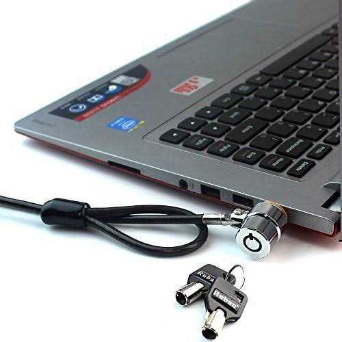 Ruban Notebook Lock and Security Cable Two Keys - Zenithce