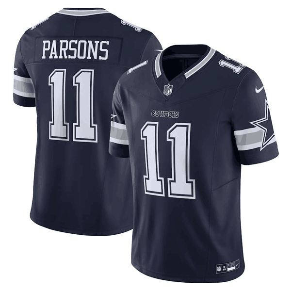 Dallas Cowboys #11 Micah Parsons Navy 2023 F.U.S.E. Limited Stitched Jersey - Zenithce