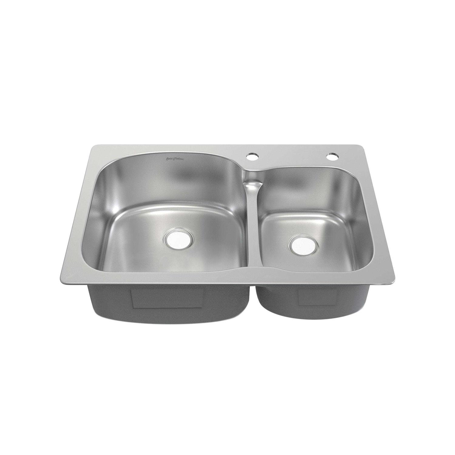 Swiss Madison Ouvert 33 x 22 Stainless Steel SM-KT661 - Zenithce