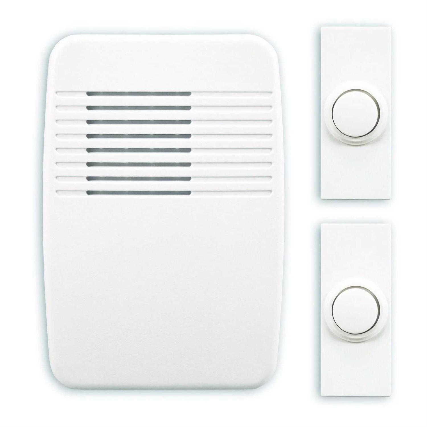 Heath Zenith SL-925-02 Wired Door Chime Push Button - Zenithce