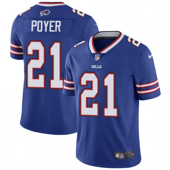 Buffalo Bills #21 Jordan Poyer Blue Vapor Untouchable Limited Stitched Jersey - Zenithce