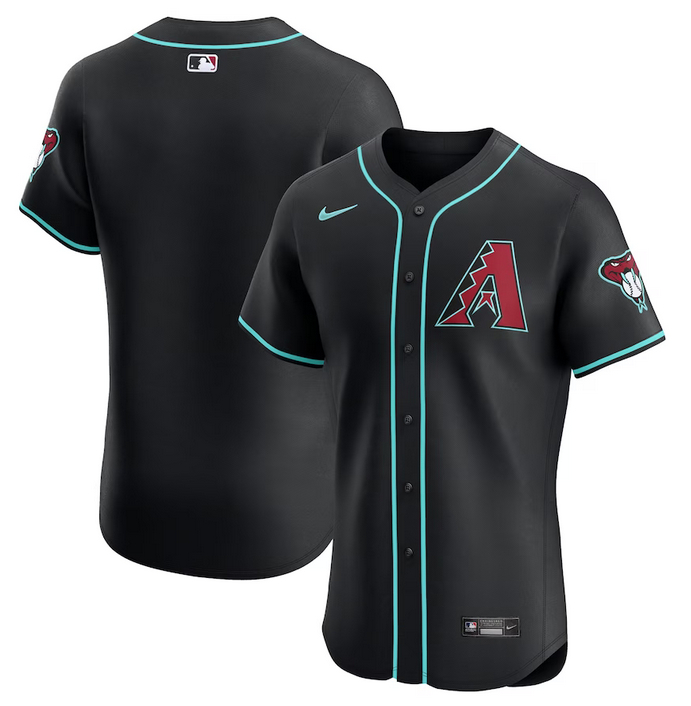 Arizona Diamondbacks Black 2024 Alternate Vapor Premier Elite Patch Flex Base Stitched Jersey - Zenithce
