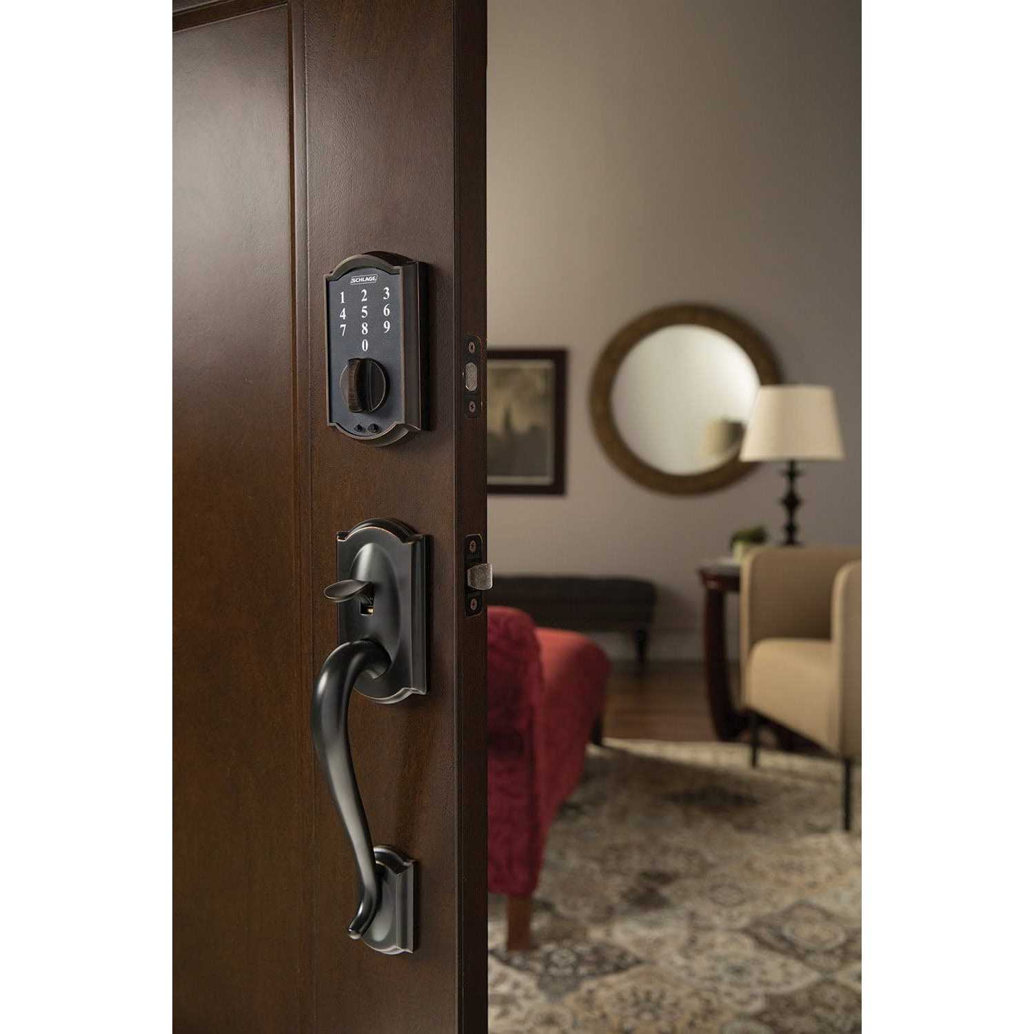 Schlage Camelot Touch Deadbolt - Zenithce