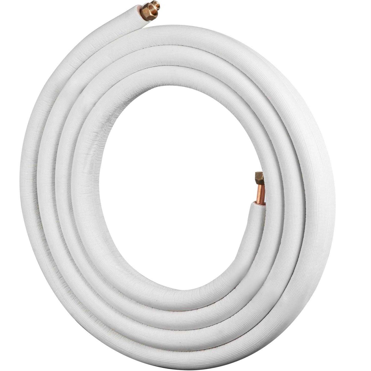VEVOR Mini Split Copper Line Set Length 3/8 OD Copper Pipes for Mini Split Air Conditioner - Zenithce