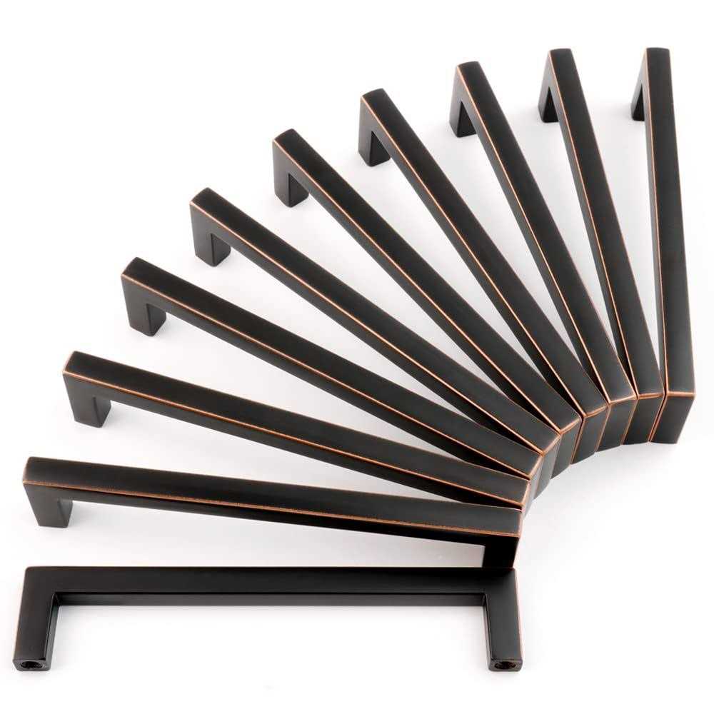 KOOFIZO Solid Square Bar Cabinet Handle Furniture Pull - Zenithce