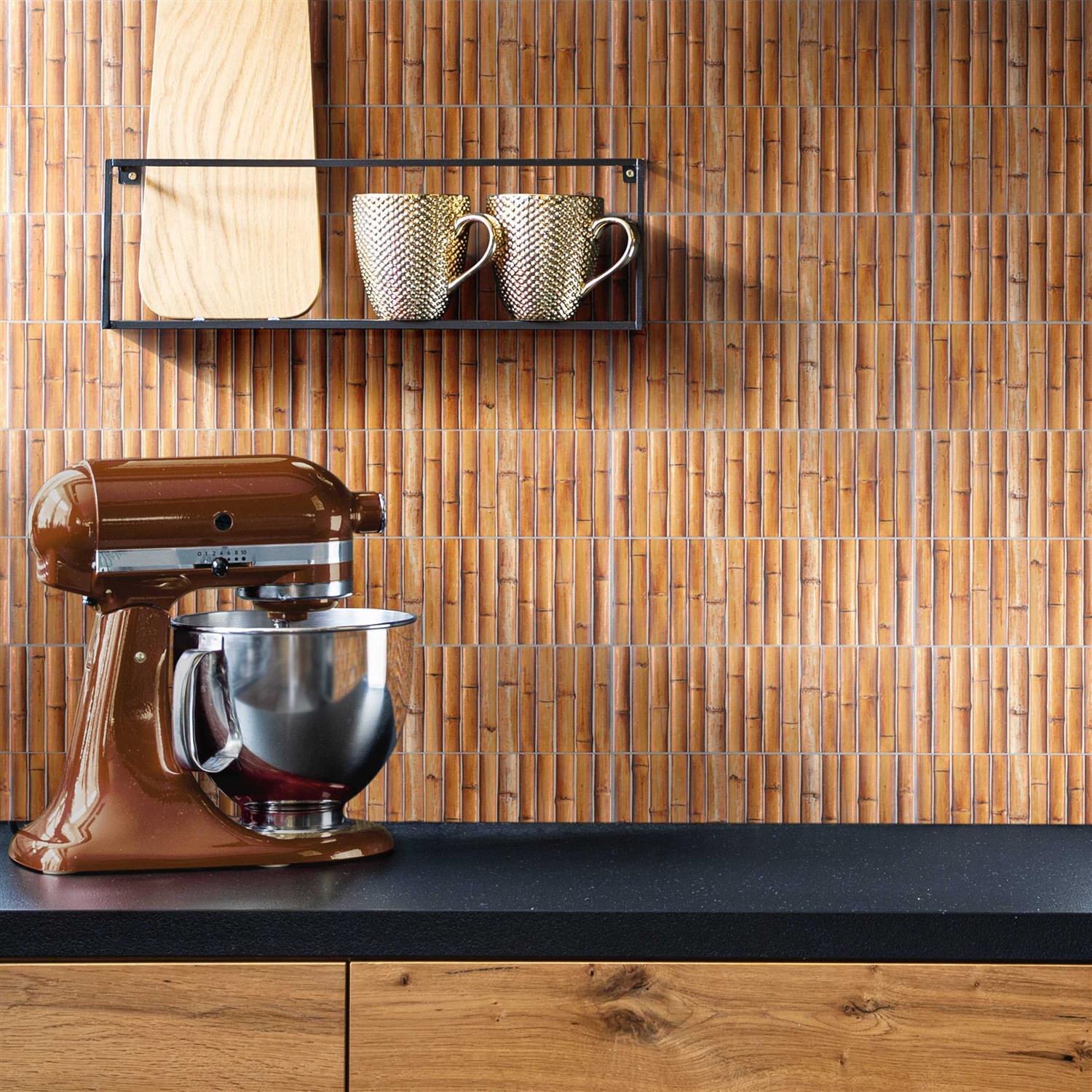 Merola Tile Bamboo Haven Ceramic Wall Tile - Zenithce