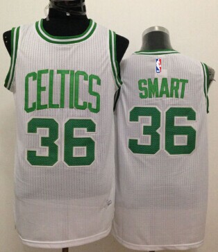 Boston Celtics #36 Marcus Smart White Swingman Jersey - Zenithce