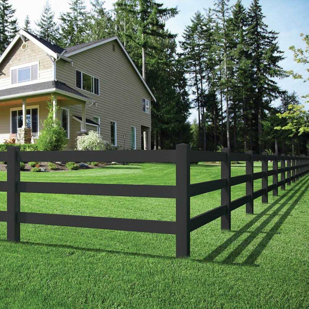 Outdoor Essentials Pro-Series 6 ft. H x 8 ft. W White Vinyl Lafayette Spaced Picket Fence Panel - Zenithce