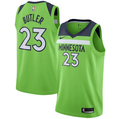 Minnesota Timberwolves #23 Jimmy Butler Green Swingman Statement Edition Jersey - Zenithce