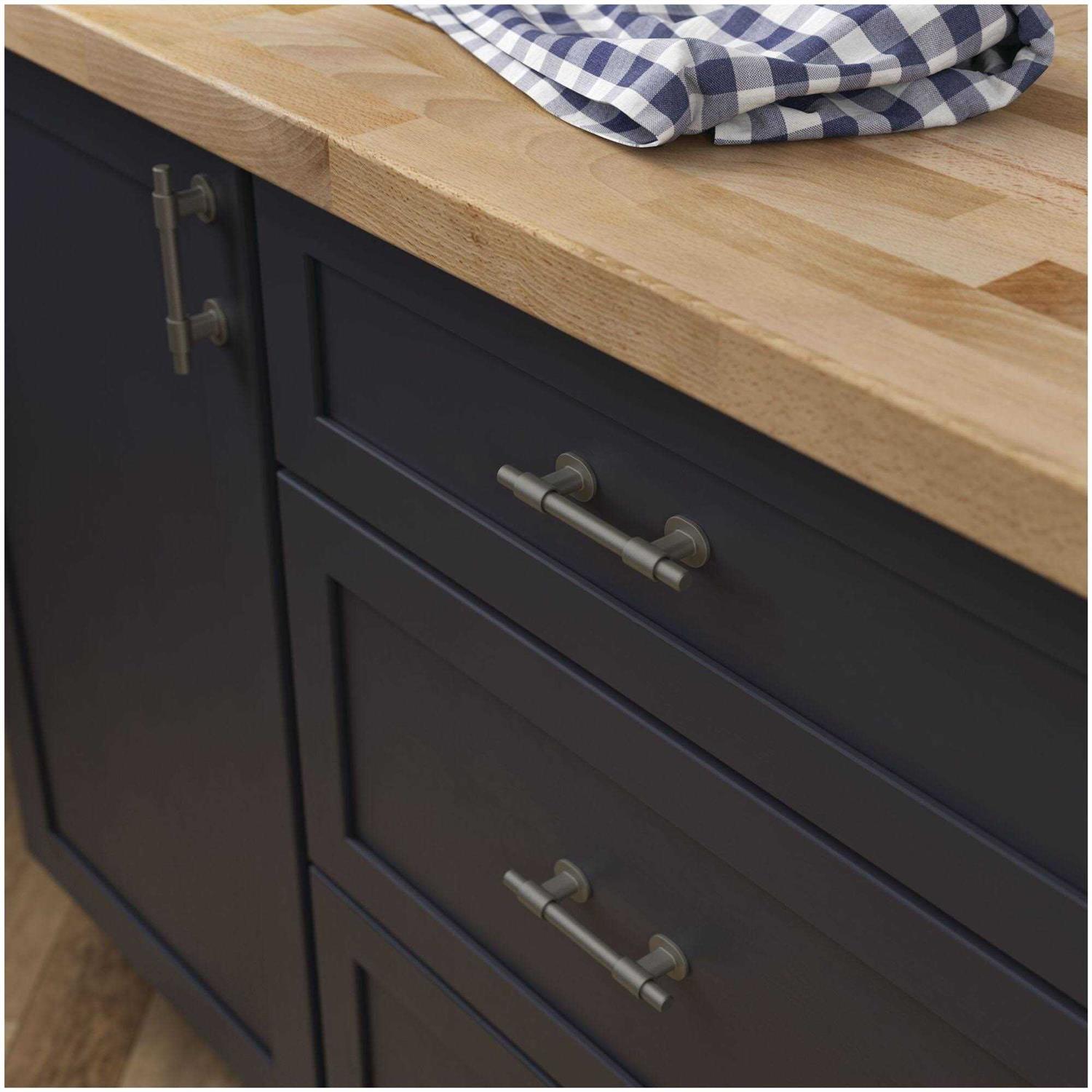 Liberty Hardware P44364 Bar Series 1-3/8 to 4 inch Adjustable Center to Center Bar Cabinet Pull - Zenithce