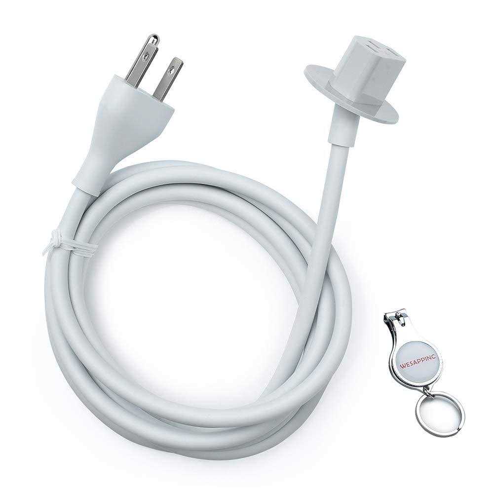 WESAPPINC Replacement Extension Cable for Apple Power Mac G5 iMac 20 21.5 24 27 Power Supply Cord - Zenithce
