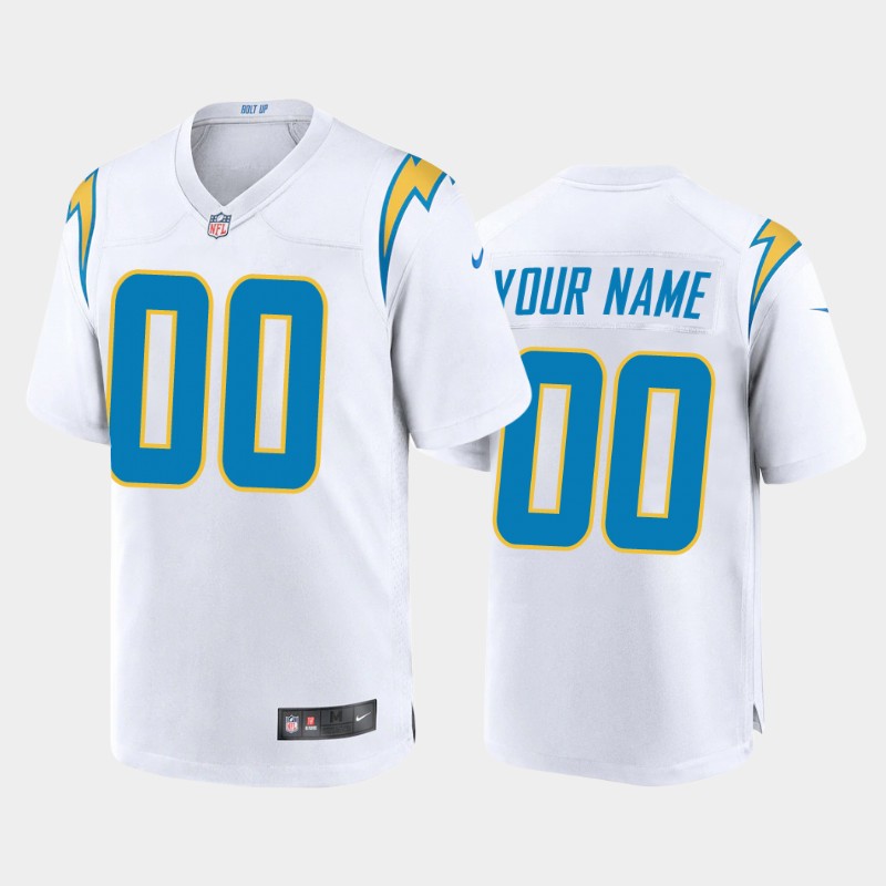 Los Angeles Chargers Customized 2020 New White Vapor Untouchable Stitched Limited Jersey - Zenithce