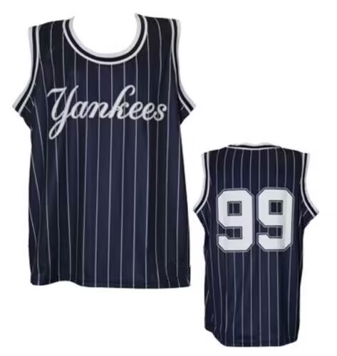 New York Yankees #99 Aaron Judge Stitched Basketsball Jersey - Zenithce