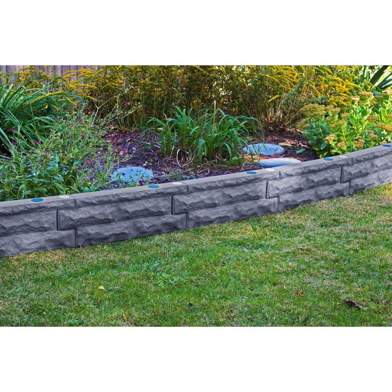 Good Ideas Garden Wizard 2 ft Landscape Border Wall - Zenithce