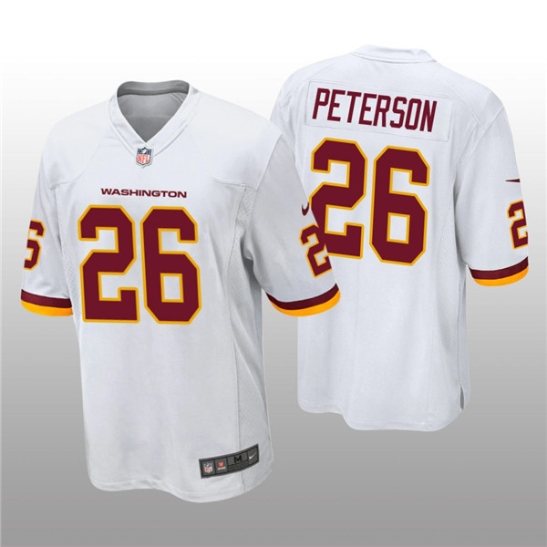 Washington Football Team White #26 Adrian Peterson Vapor Untouchable Limited Stitched Jersey - Zenithce