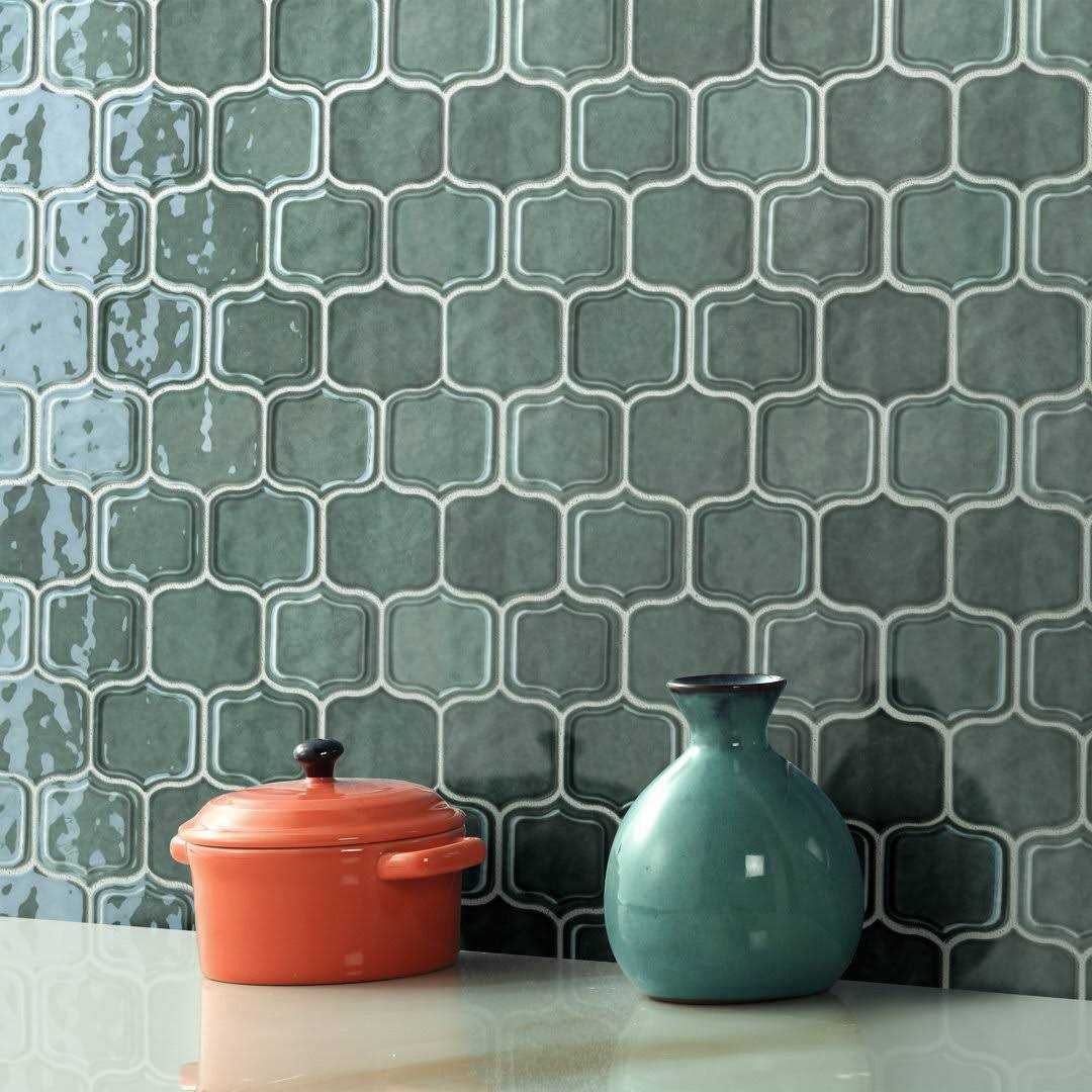 Supreme Tile TileGen. Random Sized Glass Mosaic Tile Wall Tile - Zenithce