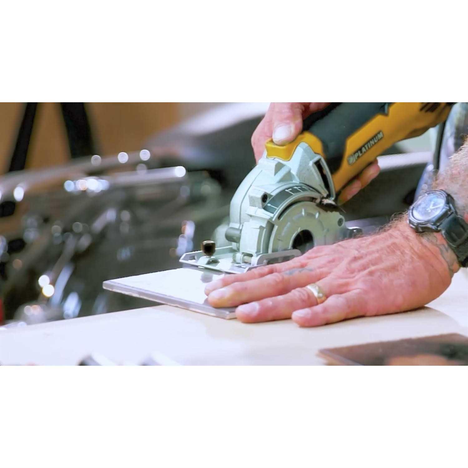 Rotorazer 3-1/2-in Worm Drive Corded Compact Circular Saw - Zenithce