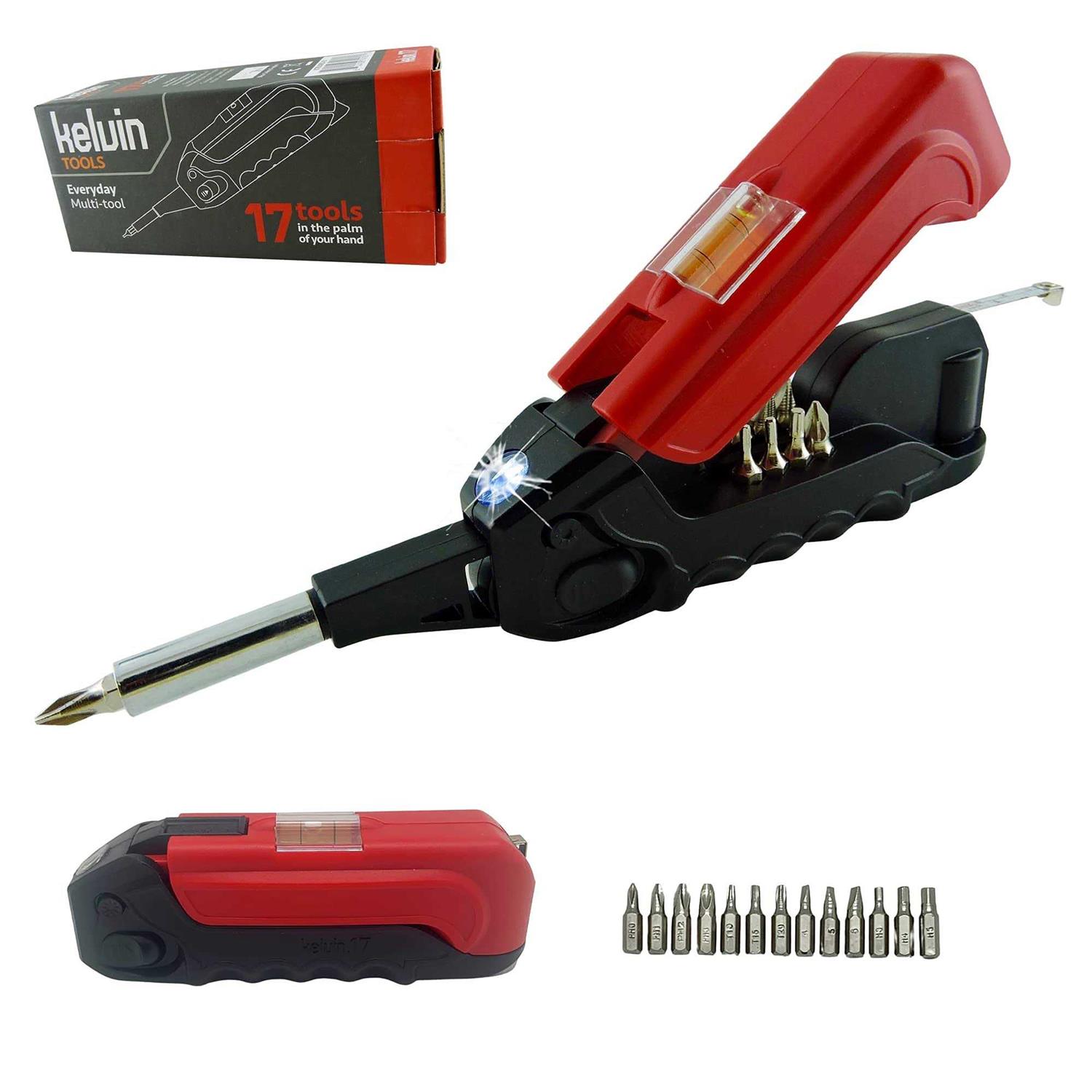 Kelvin Tools Kelvin 17 The Everyday Multi-Tool with Flashlight - Zenithce