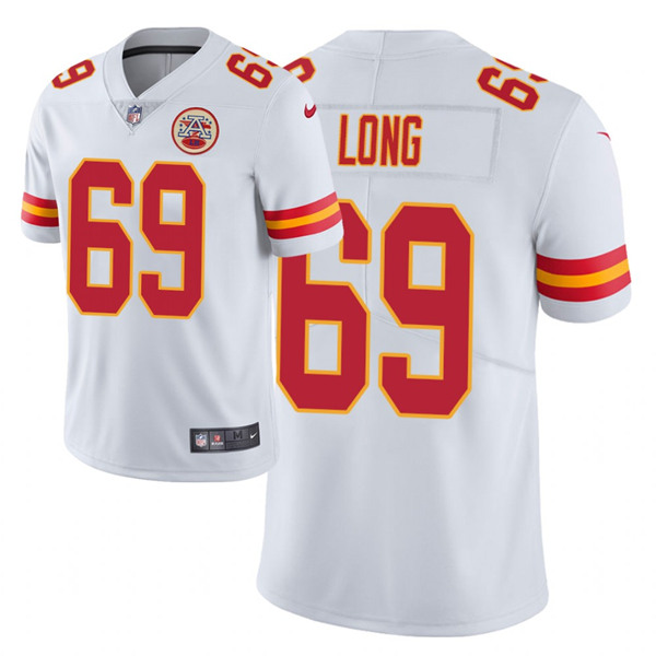 Kansas City Chiefs #69 Kyle Long White Vapor Untouchable Limited Stitched Jersey - Zenithce