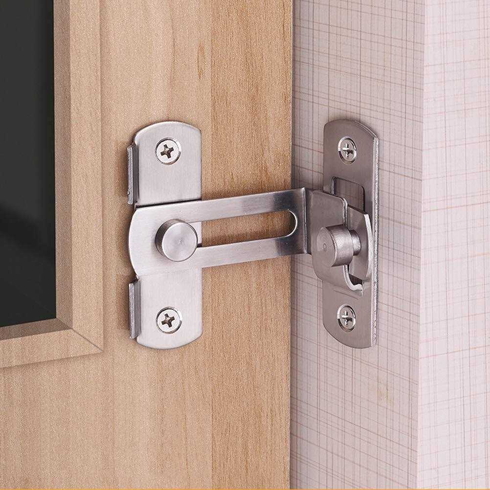 WANLIAN dingchi Sliding Bolt Gate Latch,Stainless Steel Latch Bolt Door Latch Lock - Zenithce