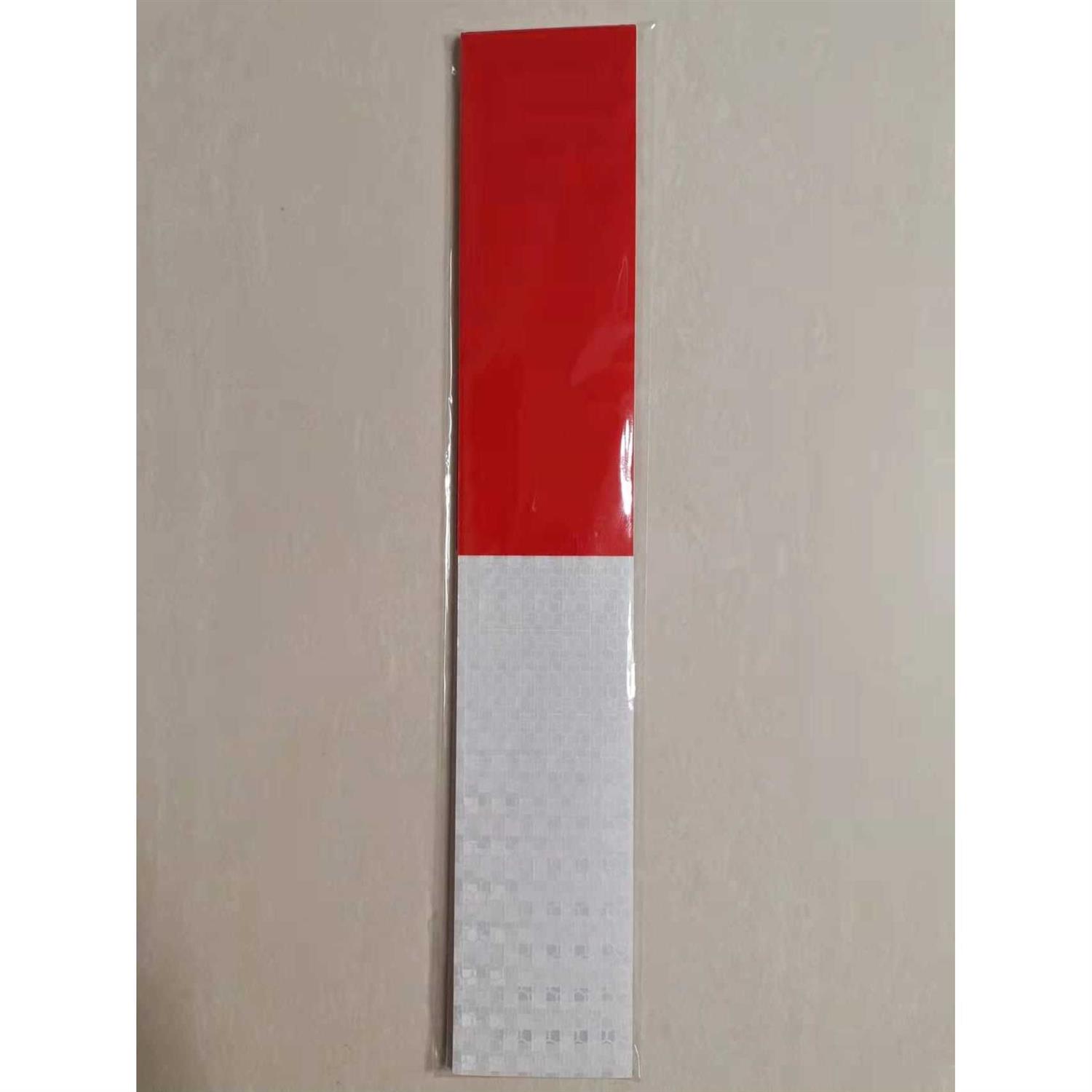 Reflective Tape ,Reflective Tape for Trailers 2”x12′ Waterproof Self Adhesive Auto Truck Safety Reflector Strips Hazard Caution Warning - Zenithce