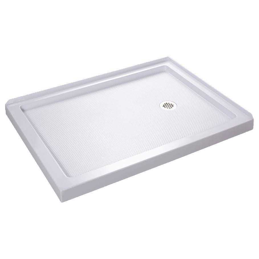 DreamLine DLT-1032320 SlimLine 32 in. x 32 in. Double Threshold Shower Base - Zenithce