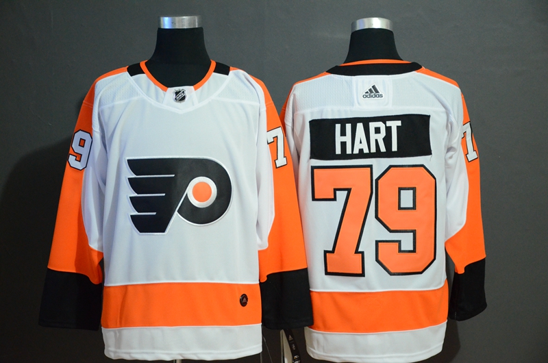 Philadelphia Flyers #79 Carter Hart White Stitched Jersey - Zenithce